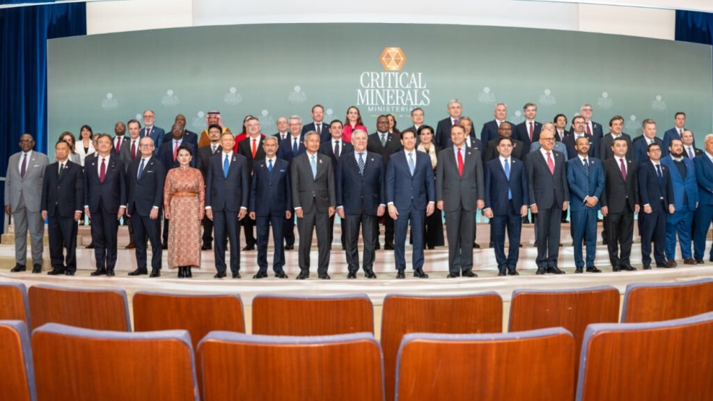 Canciller Roberto Álvarez y ministro Joel Santos participan en reunión sobre minerales críticos convocada por Estados Unidos