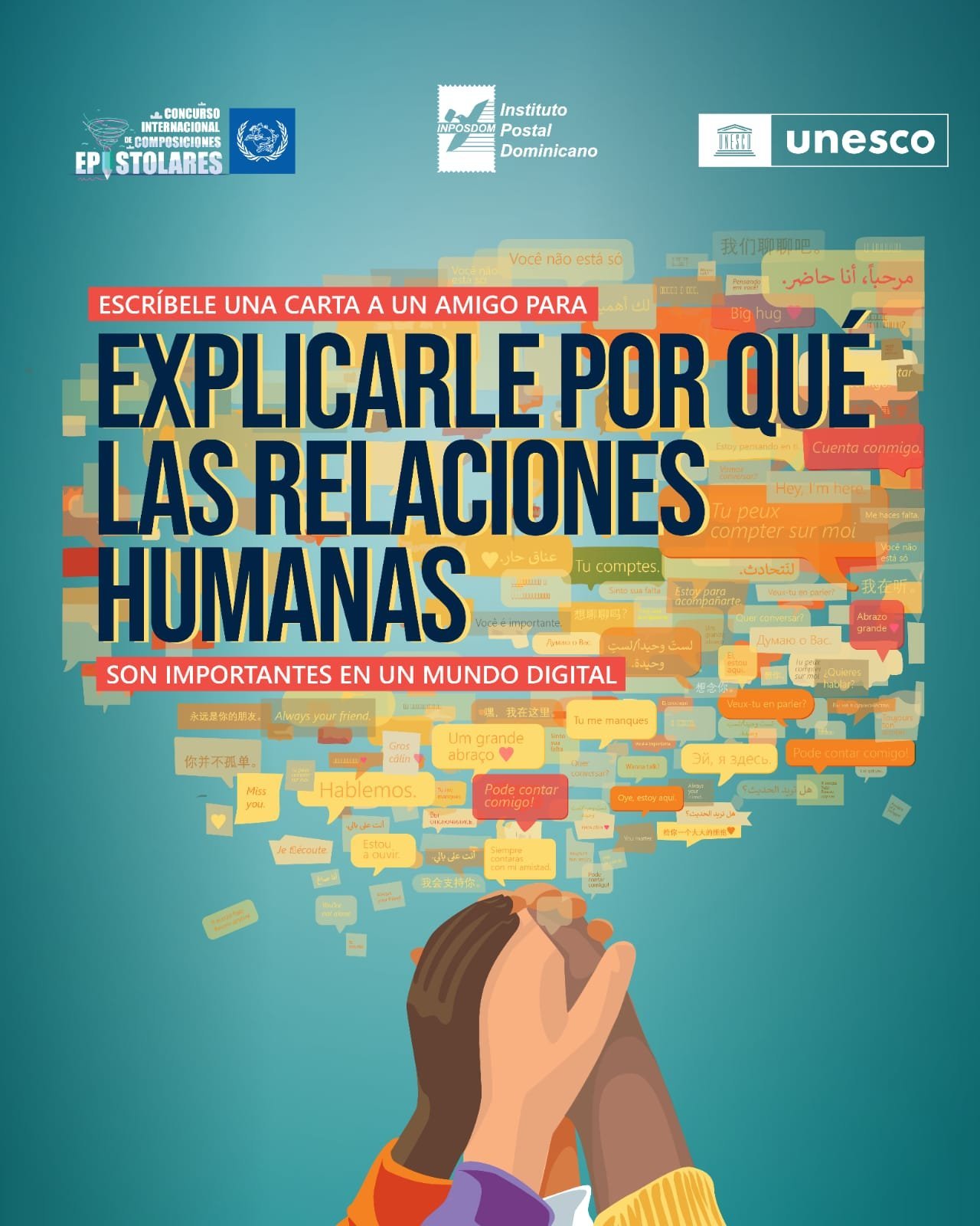 INPOSDOM y Unión Postal Universal abren convocatoria nacional para el Concurso Juvenil de Composiciones Epistolares 2026