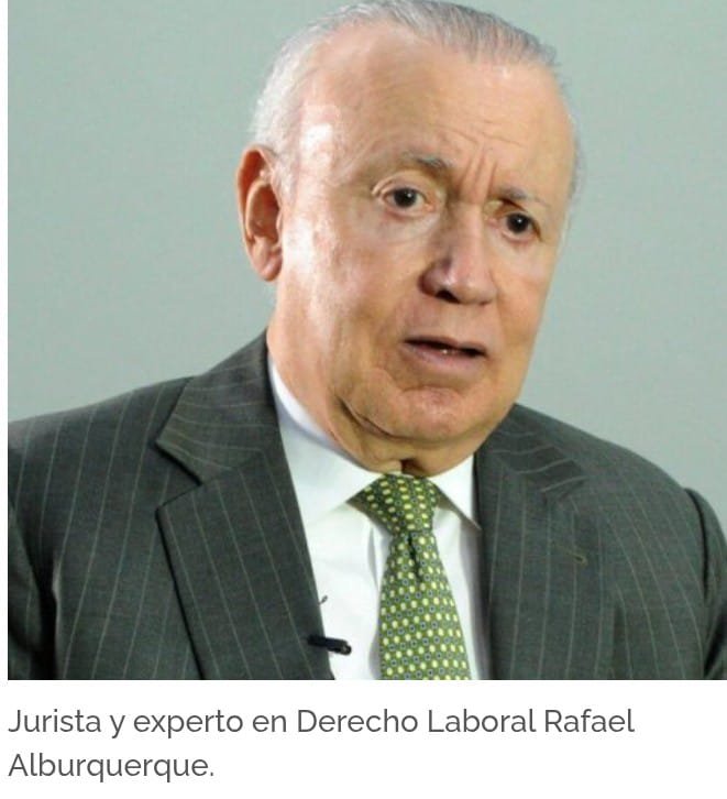 Exministro de trabajo Rafael Alburquerque exige respeto al consenso laboral de 2024 para aprobar reforma al Código Laboral