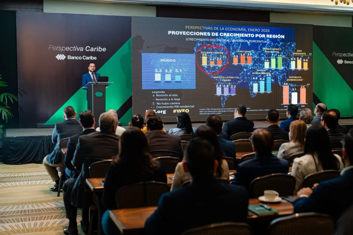 Banco Caribe enciende debate sobre riesgos económicos en medio de tensiones globales