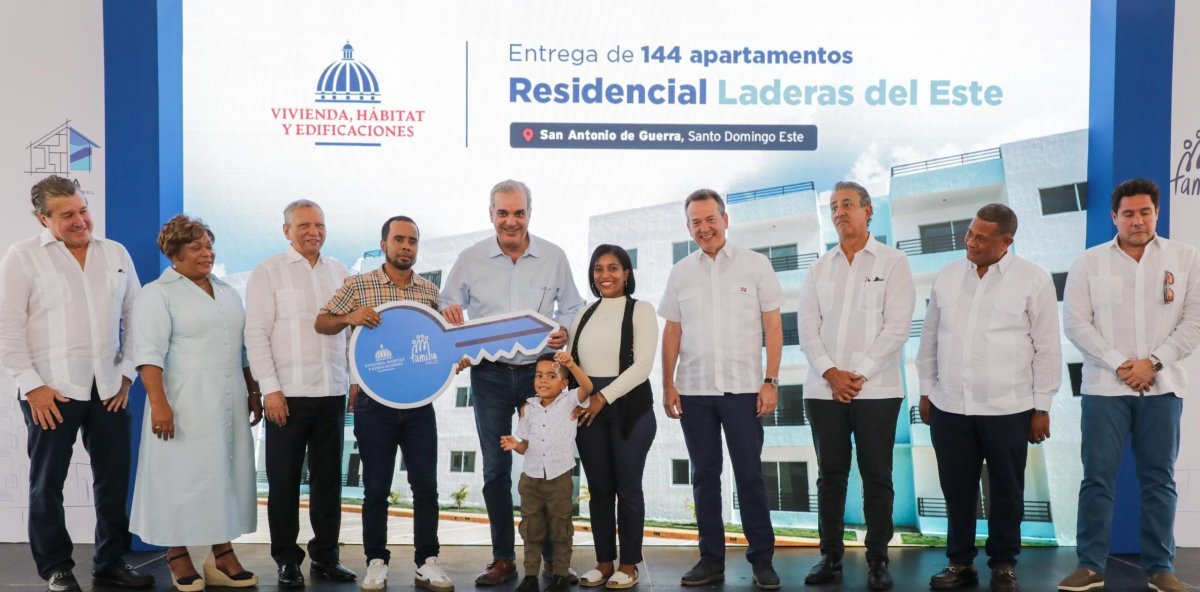 Banreservas financia 144 viviendas en Laderas del Este entregadas por el presidente Abinader