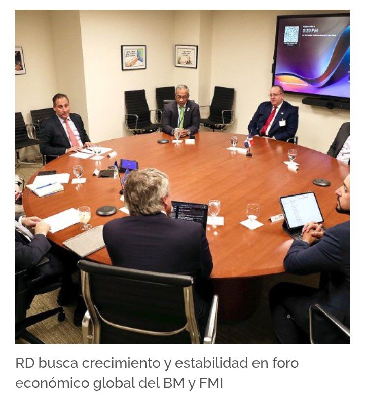 República Dominicana participa en las reuniones de primavera del Banco Mundial y el FMI