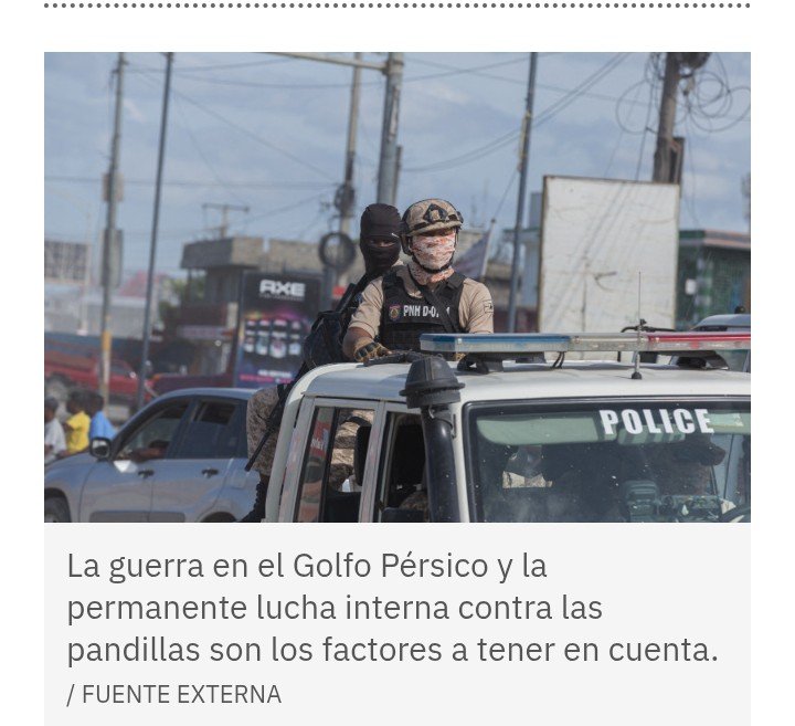 Haití al límite: FMI advierte escala de riegos económicos por conflictos globales e inseguridad interna