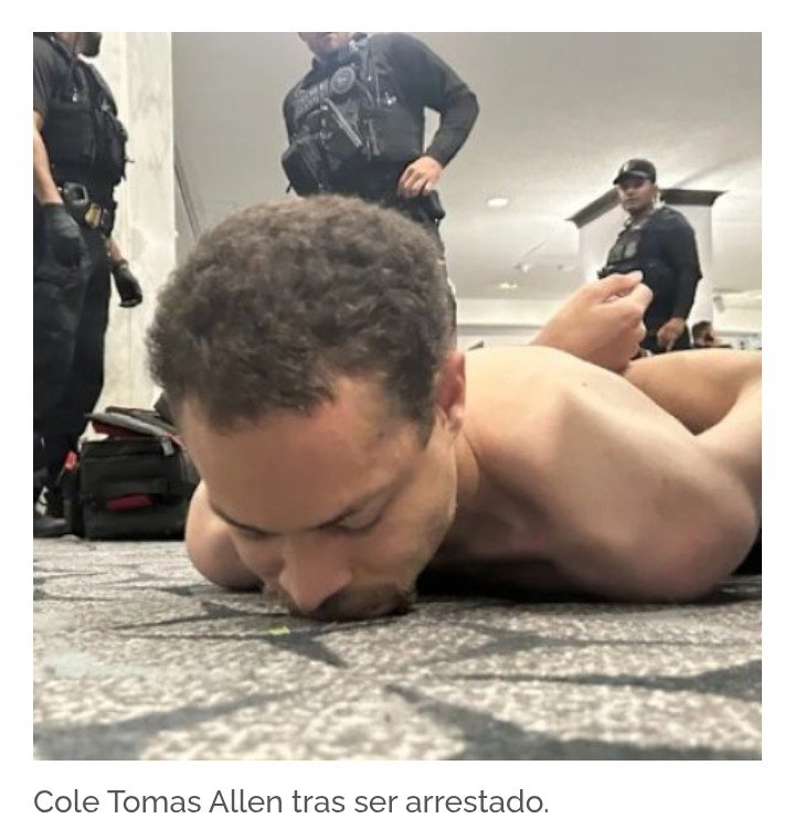 Identificado sospechoso en incidente de cena de corresponsales de la Casa Blanca