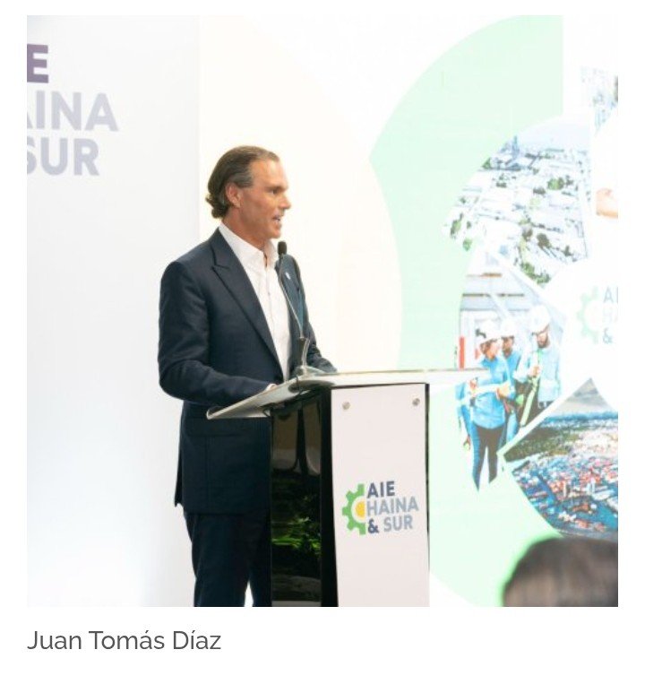 Juan Tomás Díaz asume presidencia de AIEHaina; presentan datos económicos del distrito industrial Haina-Nigua