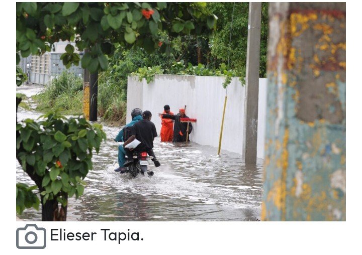 Lunes de alto riesgo: vaguada traerá lluvias extremas, inundaciones y tormentas a República Dominicana