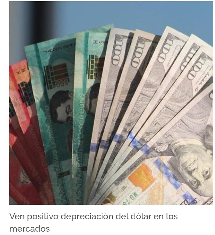 Gobierno dominicano reporta apreciación del peso frente al dólar