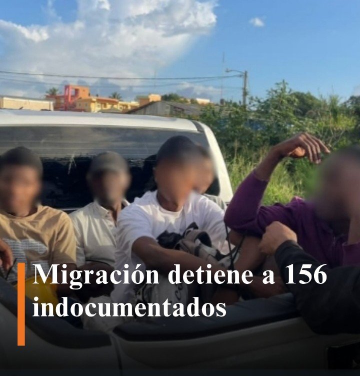 Operativo DGM resulta en 156 detenidos en Santo Domingo