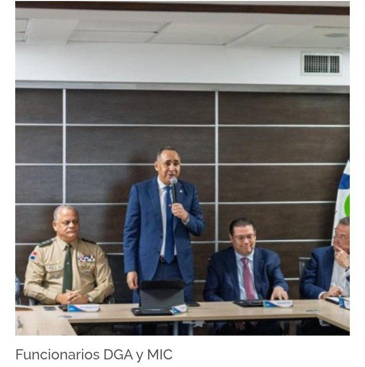 DGA preside Comité Nacional de Gestión de Riesgo en Comercio
