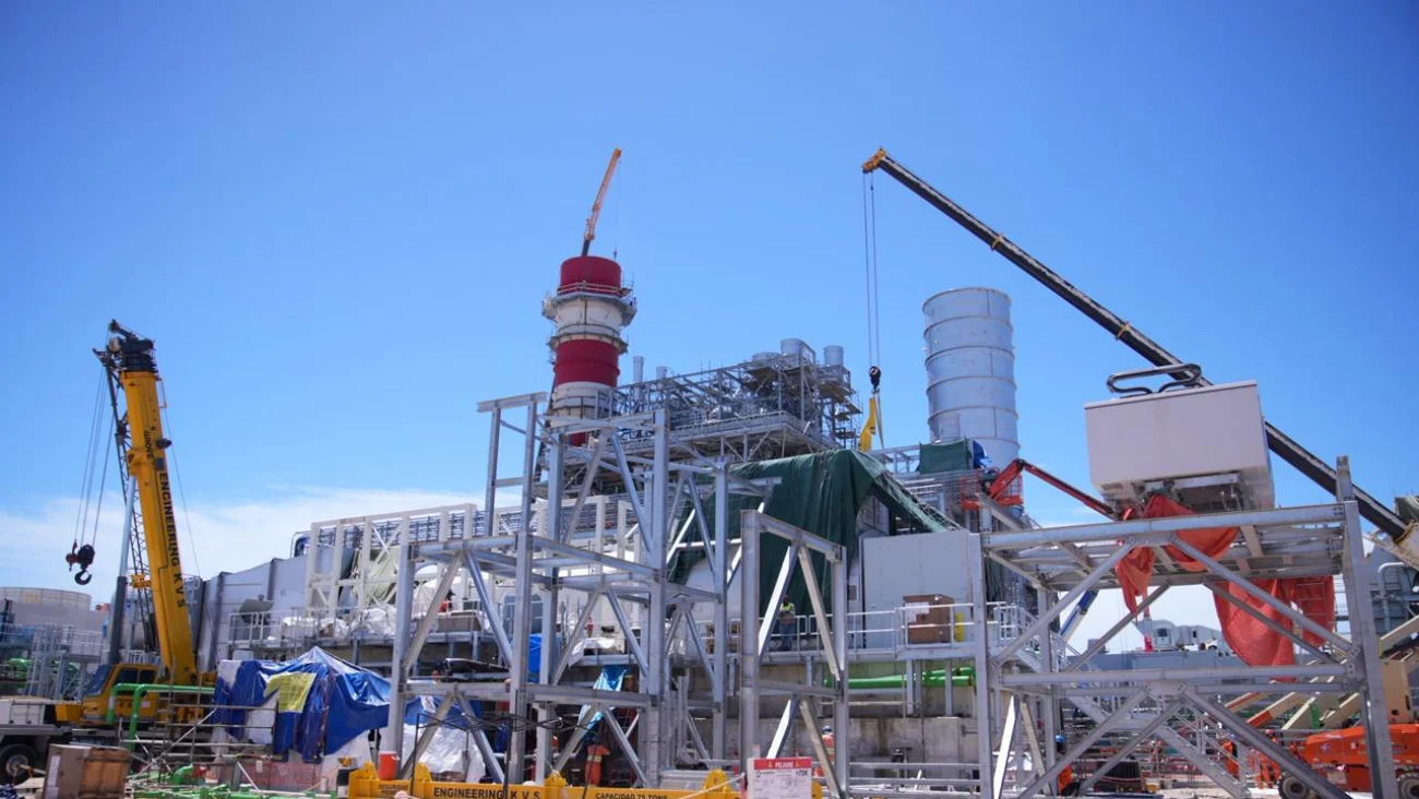 Supervisan avance de planta GSF San Andrés que aportará 470 MW al sistema eléctrico