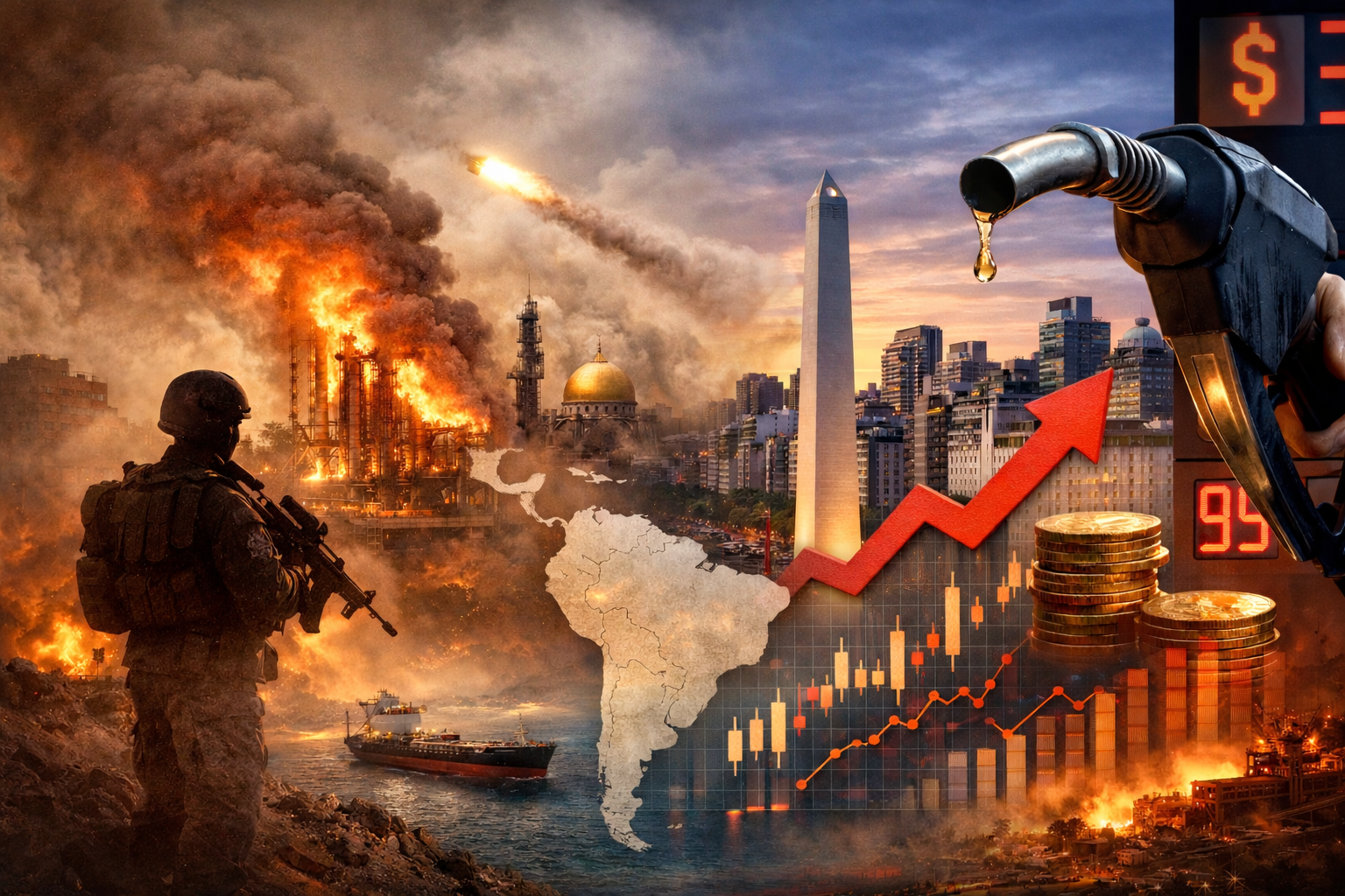 Conflicto en Medio Oriente amenaza mercados globales
