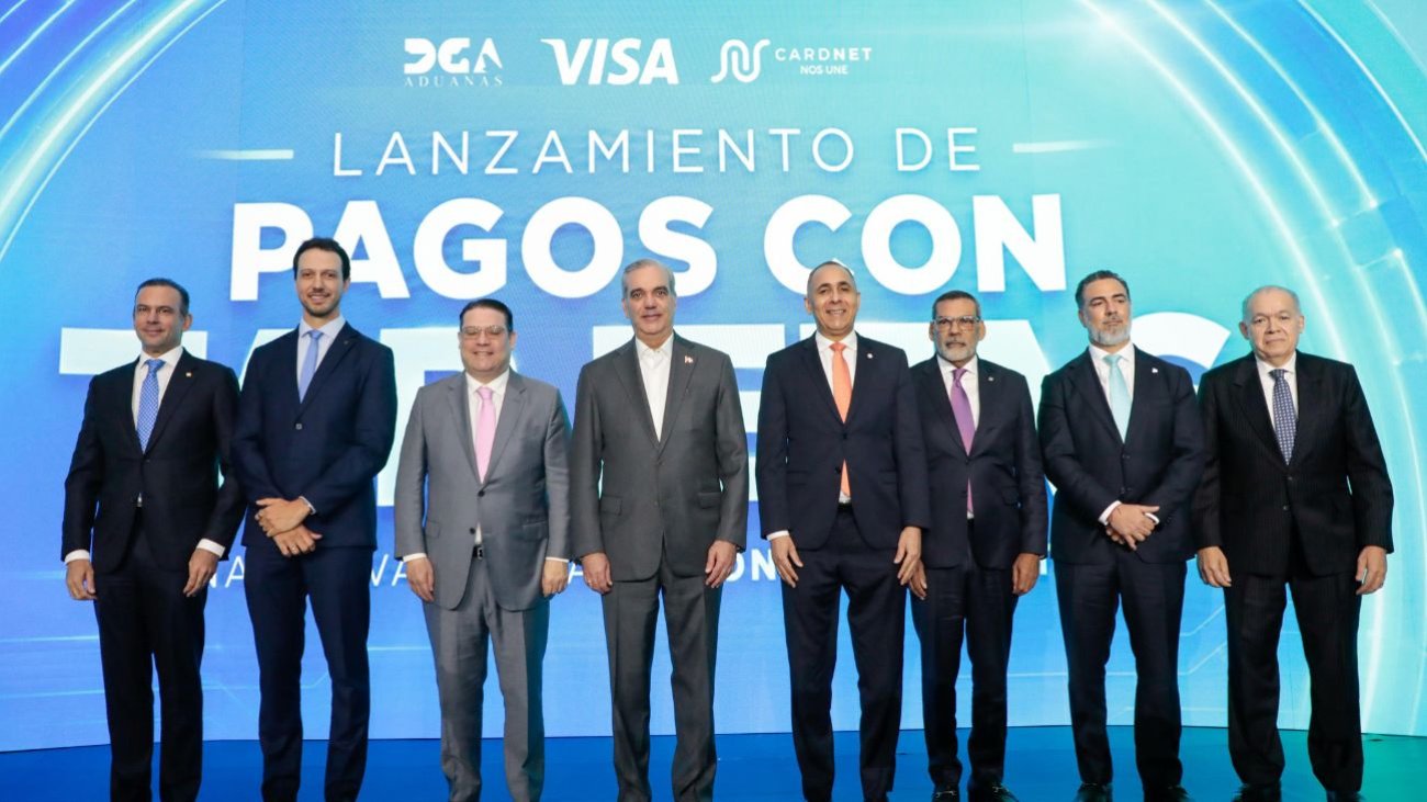 Abinader encabeza lanzamiento de plataforma «Pagos con tarjeta»