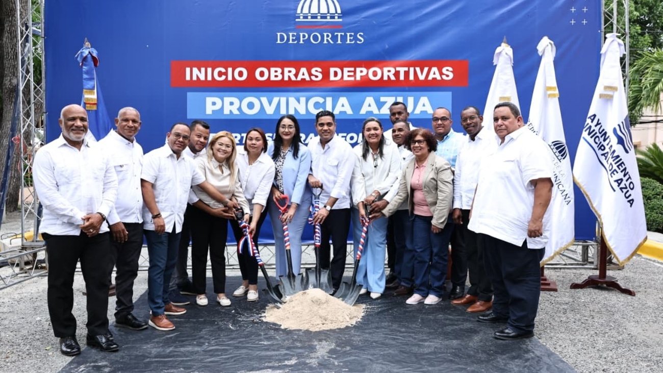 Gobierno anuncia construcción de cinco techados en Azua con inversión de RD$156 millones