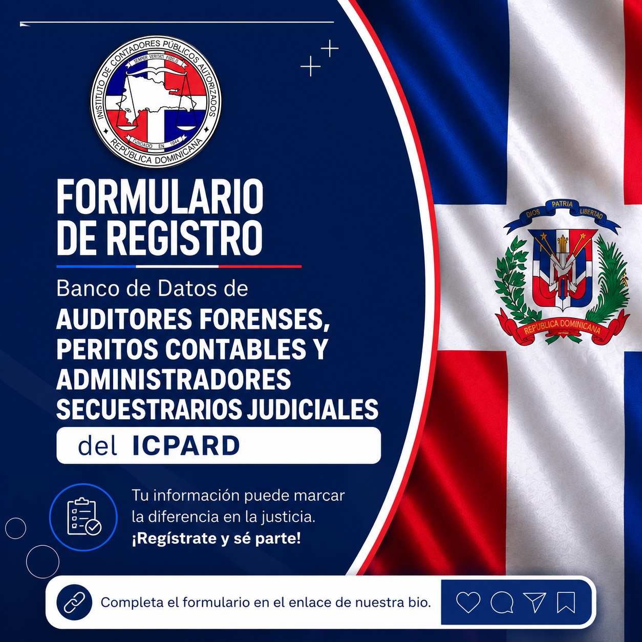 El ICPARD abre registro nacional para especialistas contables